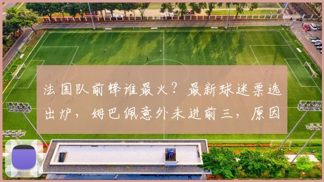 法国队前锋谁最火?最新球迷票选出炉,姆巴佩意外未进前三,原因解析